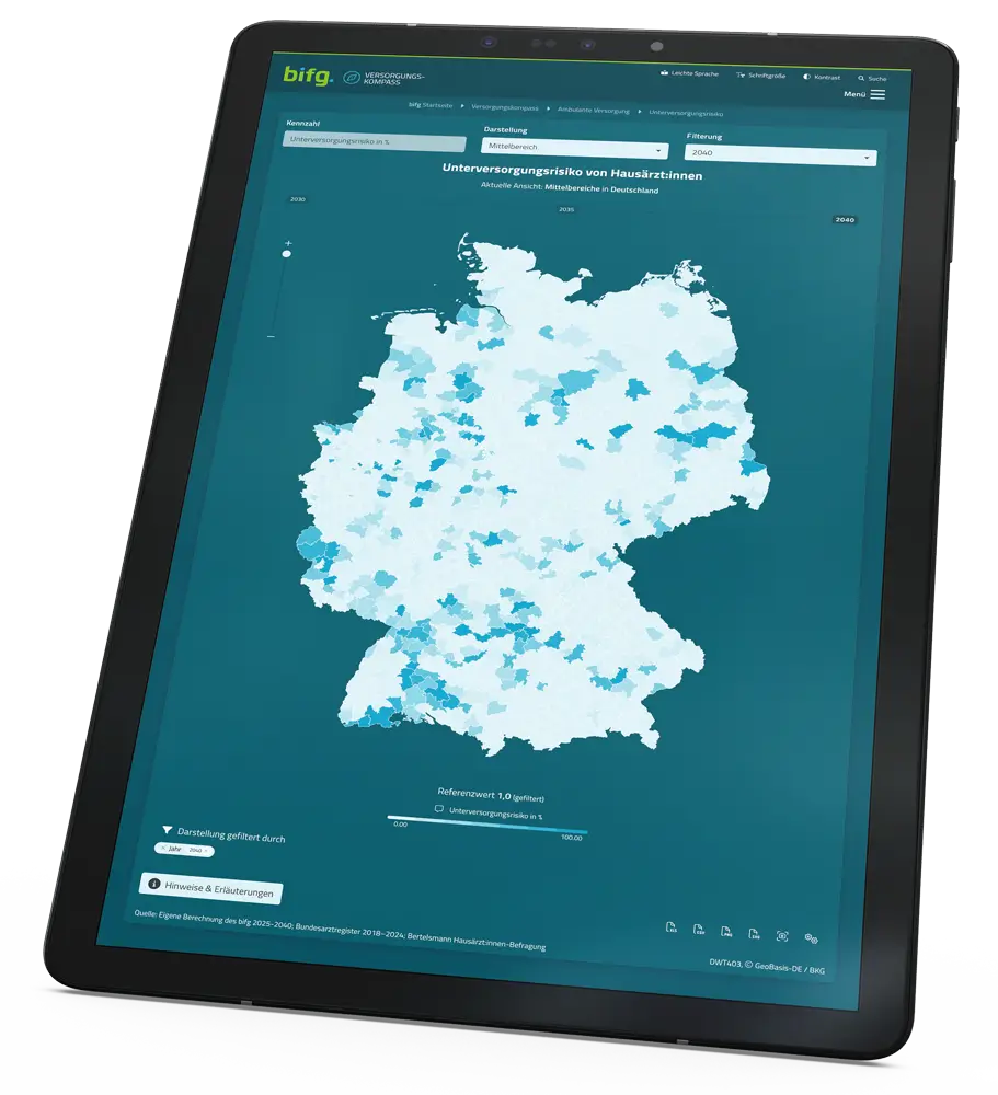 Mockup Tablet mit PDF